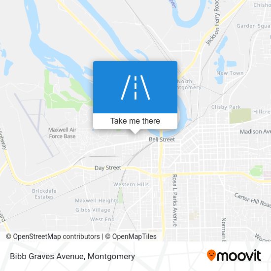 Bibb Graves Avenue map
