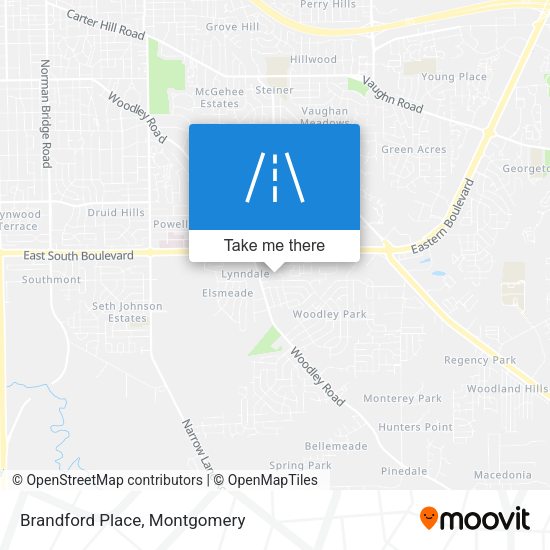 Brandford Place map