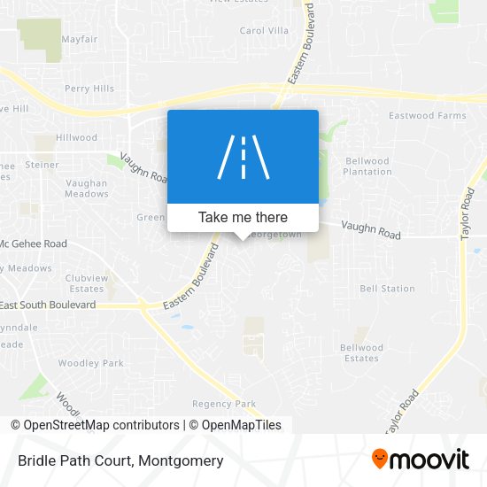 Bridle Path Court map