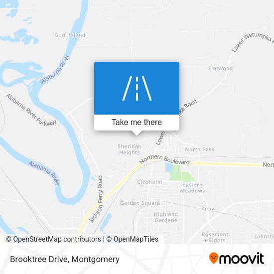 Brooktree Drive map