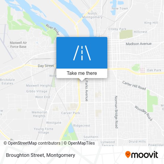 Broughton Street map