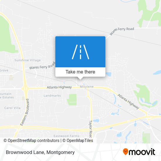 Mapa de Brownwood Lane