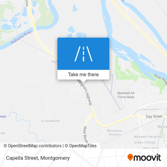 Mapa de Capella Street