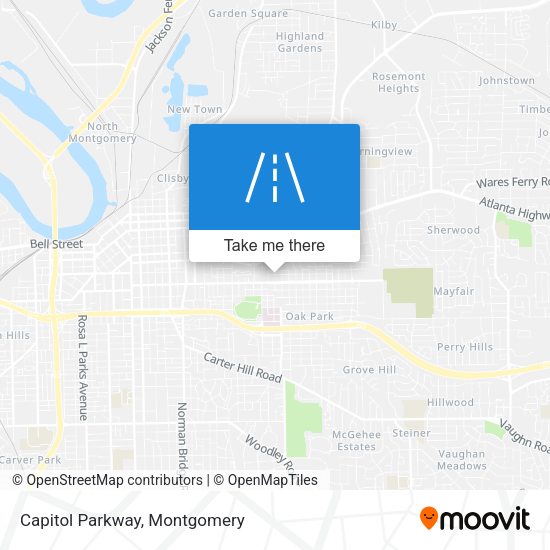 Capitol Parkway map