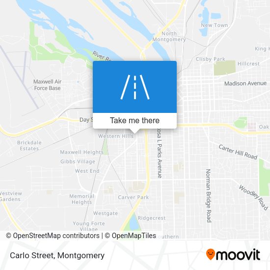 Mapa de Carlo Street