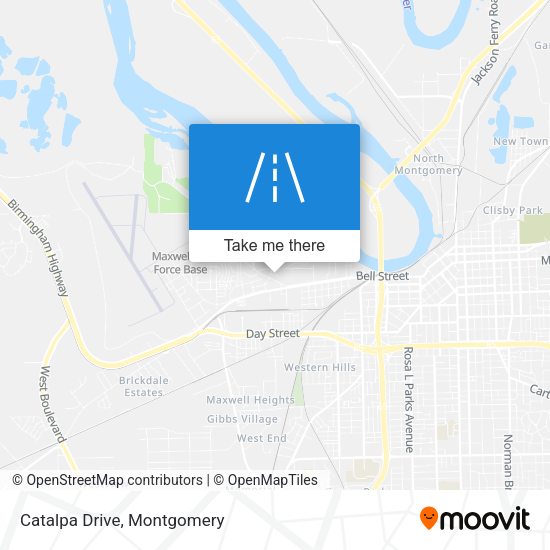 Mapa de Catalpa Drive