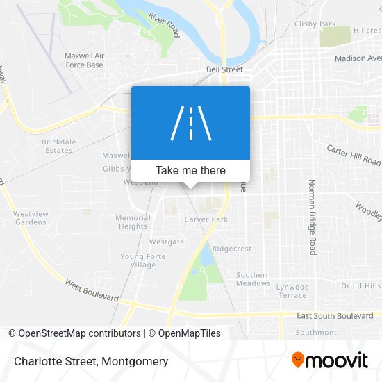 Charlotte Street map