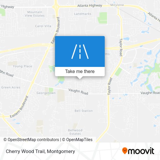 Mapa de Cherry Wood Trail