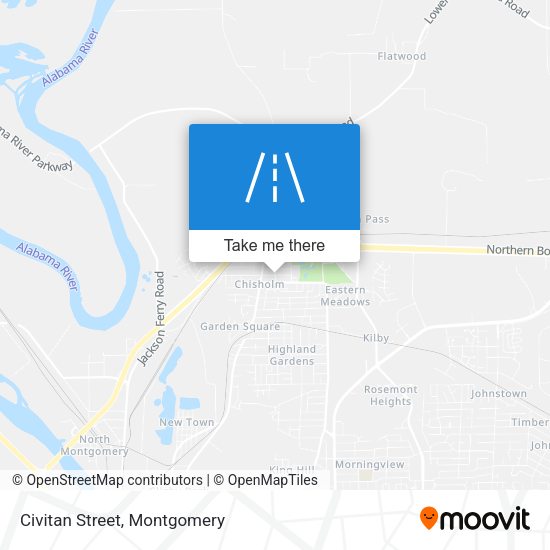 Mapa de Civitan Street