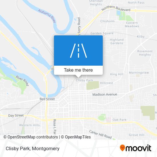 Mapa de Clisby Park
