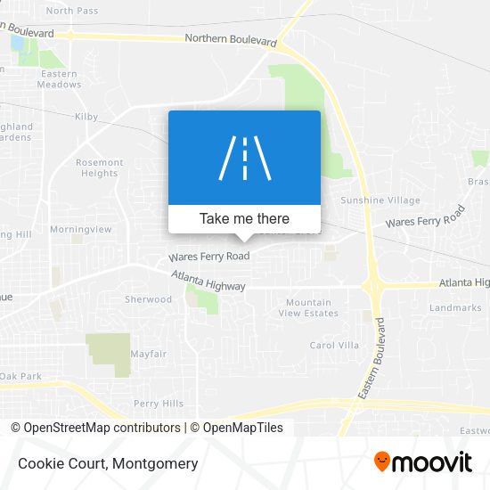 Mapa de Cookie Court