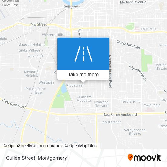 Mapa de Cullen Street