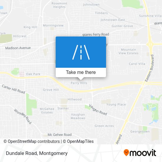 Mapa de Dundale Road