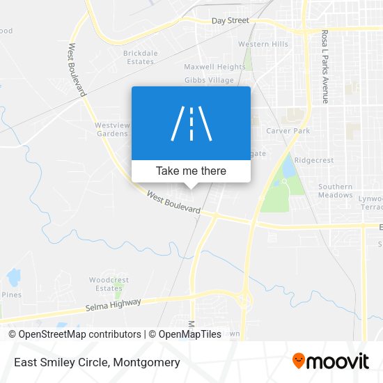 Mapa de East Smiley Circle