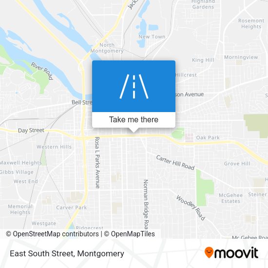 East South Street map