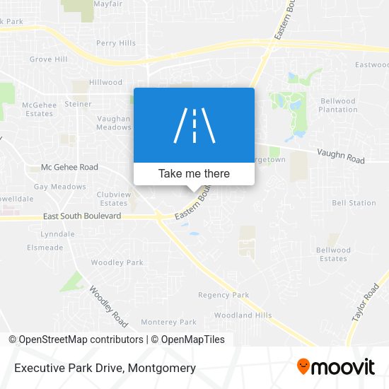 Executive Park Drive map