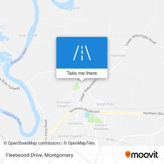 Mapa de Fleetwood Drive