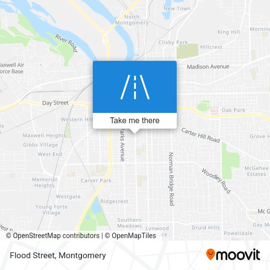Mapa de Flood Street
