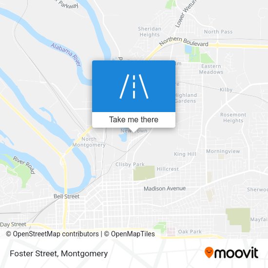Mapa de Foster Street