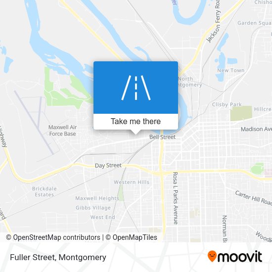 Mapa de Fuller Street
