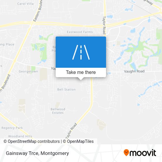 Mapa de Gainsway Trce