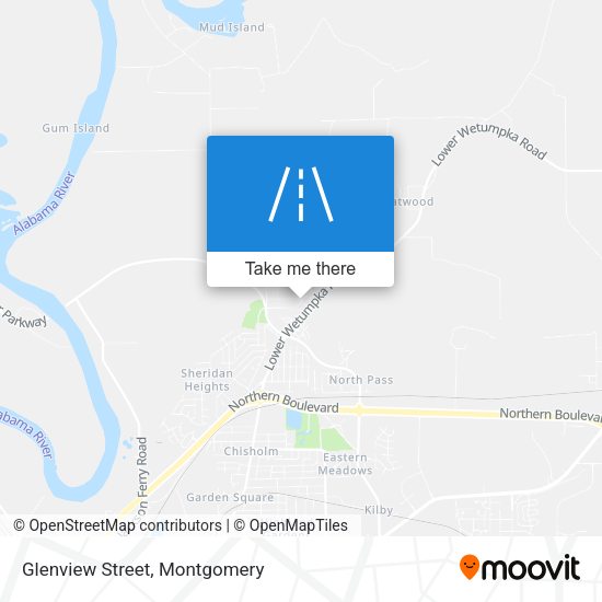 Mapa de Glenview Street