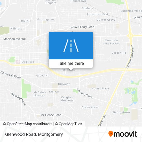 Mapa de Glenwood Road