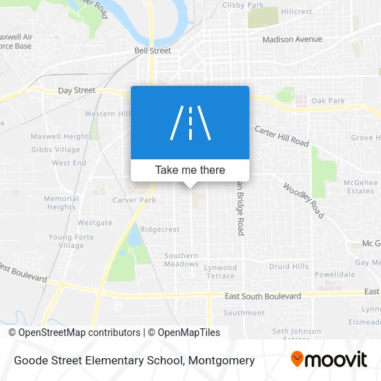 Goode Street Elementary School map
