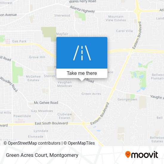Mapa de Green Acres Court