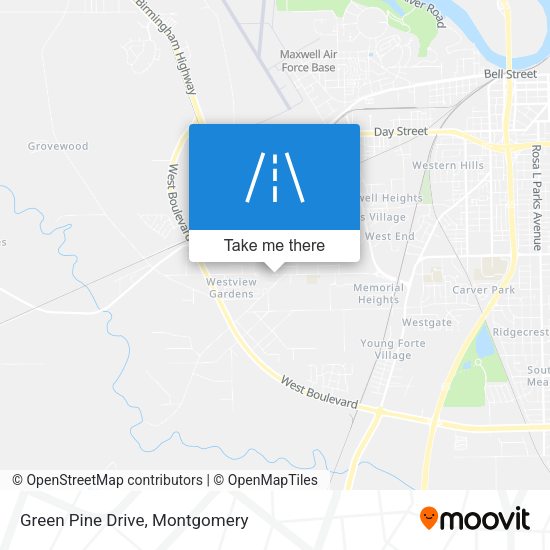 Mapa de Green Pine Drive