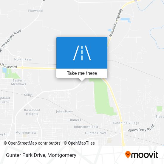 Gunter Park Drive map
