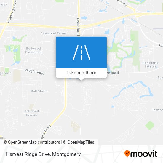 Mapa de Harvest Ridge Drive