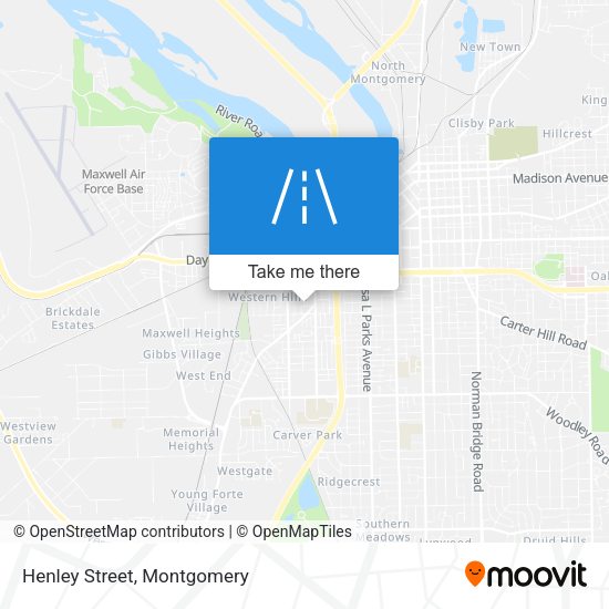 Mapa de Henley Street