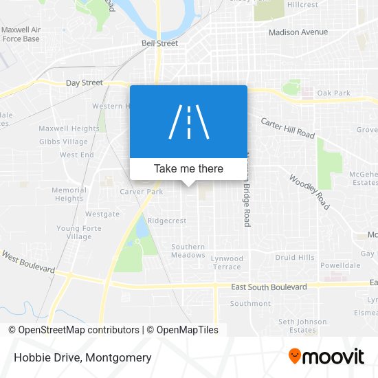 Mapa de Hobbie Drive