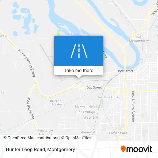 Hunter Loop Road map