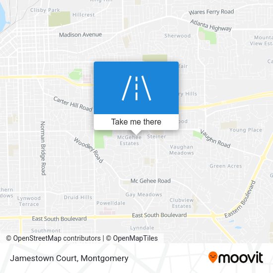 Jamestown Court map