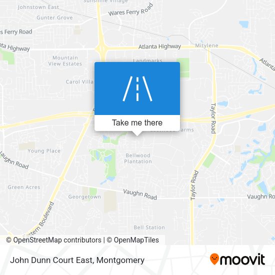 Mapa de John Dunn Court East