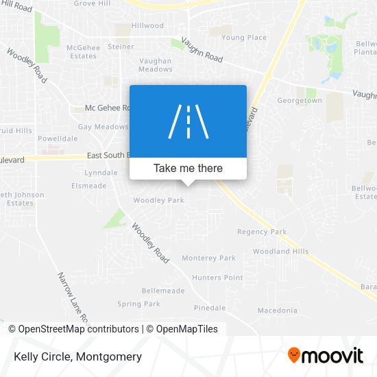 Mapa de Kelly Circle