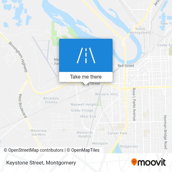 Mapa de Keystone Street