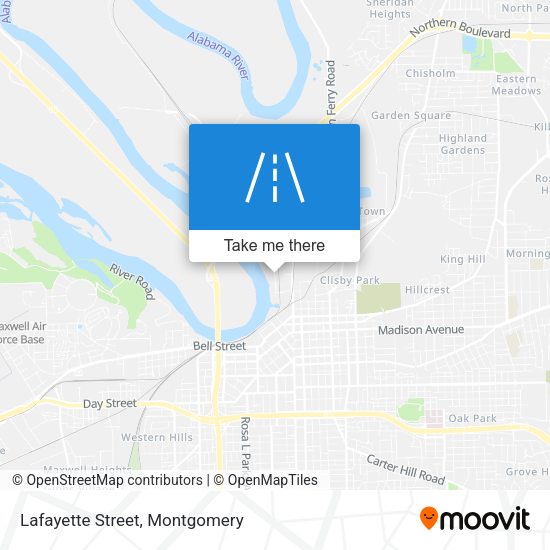 Mapa de Lafayette Street