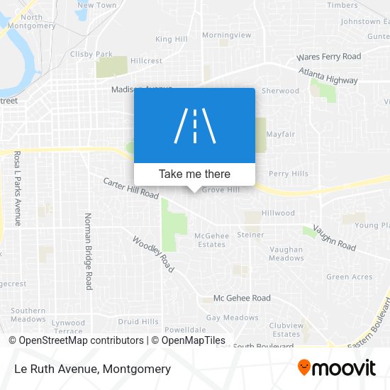Mapa de Le Ruth Avenue