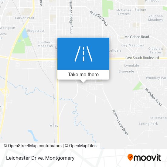 Leichester Drive map
