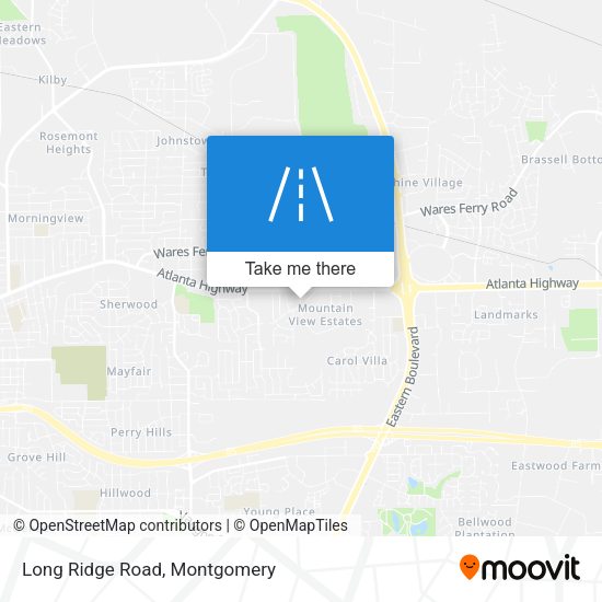 Long Ridge Road map