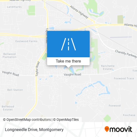 Longneedle Drive map