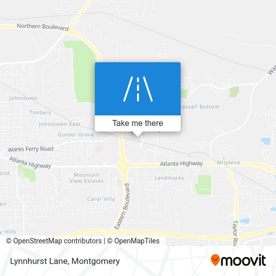 Lynnhurst Lane map