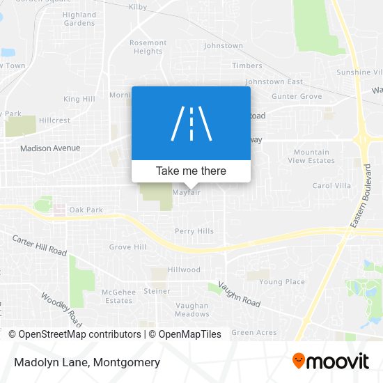 Mapa de Madolyn Lane