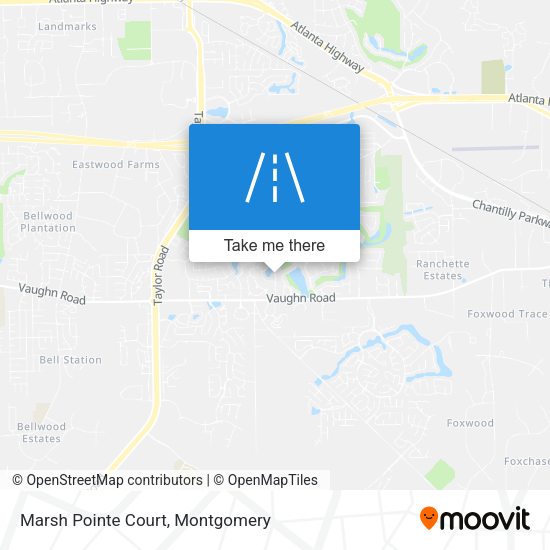 Mapa de Marsh Pointe Court