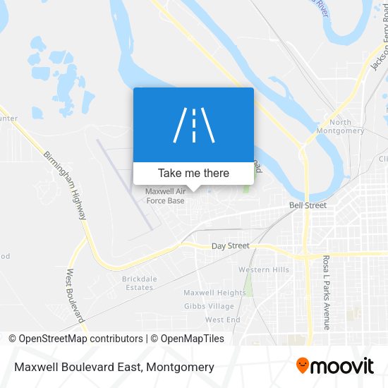 Mapa de Maxwell Boulevard East