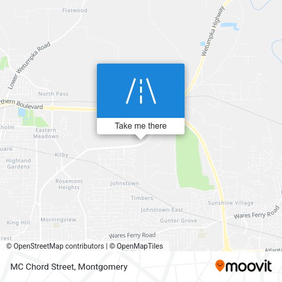 MC Chord Street map
