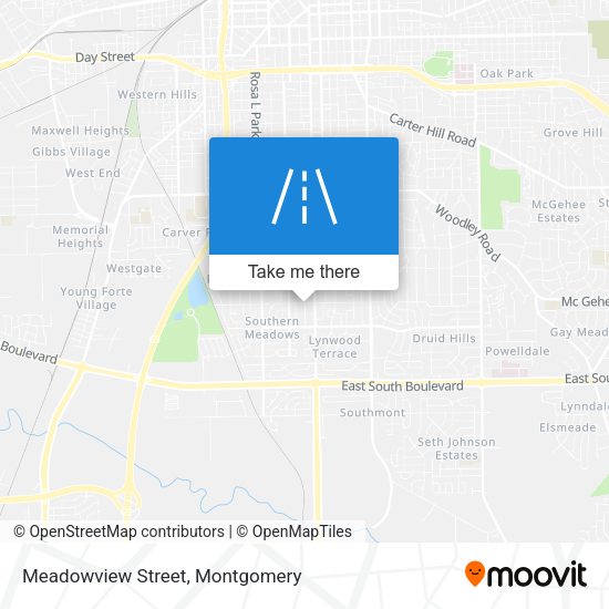 Mapa de Meadowview Street